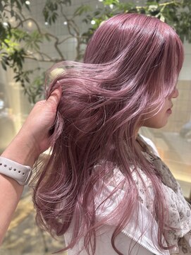 ローエ バイ デコ(Rohe by DECO) 【kira】ピンクラベンダー/ピンクカラー/ブリーチ2回～