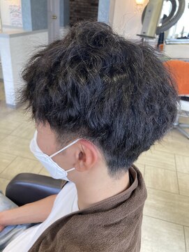 オッジ ヘアー 深谷店(Oggi Hair) メンズパーマ　8月