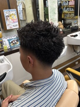 メンズヘア ササキ(sasaki) 仏陀パーマ
