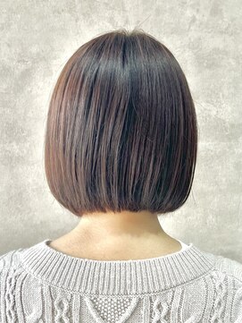 エンクス(enx) ミディアムヘア/暗めカラー/グランマッシュ/鶴ヶ峰YS106