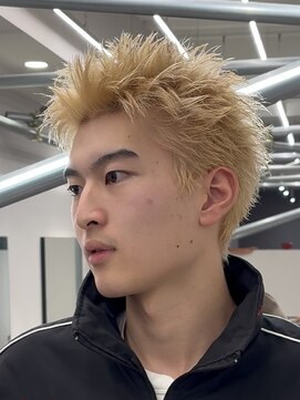 ササ 京都河原町店(33 SASA) ハイトーンスパイキーショート　京都四条河原町