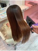 髪質改善ストレート