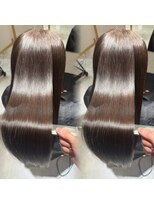 ミヨン なんば店(miyon)&nbsp;韓国レイヤーカット×暗髪カラー×髪質改善