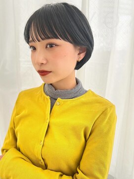 スッキリ束感ショートヘア