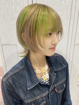 モナバイルーブル(MONA by Louvre) 【MONA名古屋駅/名駅】ライムグリーンカラー/デザインカラー