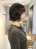 大人かわいいゆるウェーブパーマ