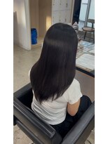 アジールヘア 東上野店(agir hair)&nbsp;ナチュラル髪質改善ストレートまとまるさら艶髪ストレート 上野