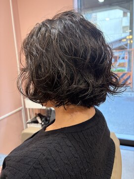 キーチェ 梅田中崎町(keych) ニュアンスパーマ/レイヤーボブ[中崎町/梅田駅］