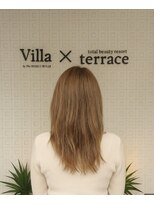 ヴィラ アンド テラス(Villa X terrace) 髪質改善/縮毛矯正/酸性ストレート/ヘッドスパ/白髪染め