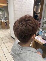 エムプラス センター北(M.plus) メンズショート×ココアブラウン