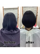 モンド ヘアクリエーション 新栄店(monde hair creation)&nbsp;【monde】before × after × 髪質改善