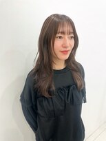 アンブレラ 中目黒(ANBRERA) 艶ブラウン×ハッシュレイヤースタイル