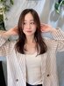 【秋の抜け毛対策☆】艶カラー+ショートヘッドスパ