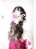 袴の着付け＆ヘアーセット