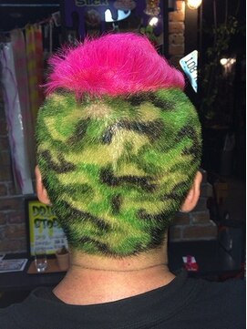 トリックストア(TRICK STORE) バリカンアート カラーアート 派手髪