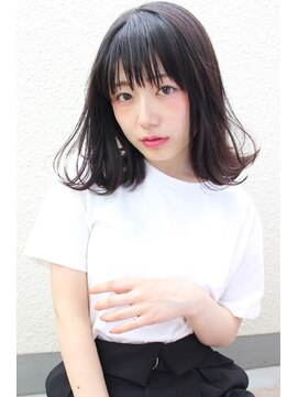 レガロヘアーデザイン(Regalo hair design) Regalo☆大人カワイイシースルーバングの切りっぱなしボブ