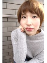 ヘアメイク マルナ 本店(HAIR MAKE MALUNA)&nbsp;【MALUNA ヒマワリ】横顔美人ショート