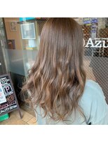 ヘアーデザイン アズール(Hair Design Azur) 【Azur】ツヤ感たっぷり“milky グレージュ”