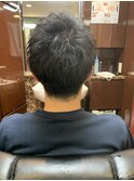 フォワード前髪上げ束感カット