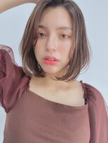 ルービック 難波(Rubik's)&nbsp;小顔に見えるナチュラルツヤボブ