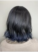 裾ネイビー