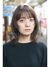 エマ(emma) オシャレなネオウルフカット！ウルフ顔まわりレイヤー