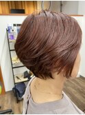 souko.白髪ボカシ染め(白髪染め不使用)ピンクブラウン
