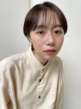 ミィ 表参道(mee.) 【mee.】 イヤリングカラー前髪イメチェン