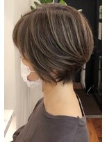 ネックス 表参道本店(nex)&nbsp;【nex表参道】白髪染め　ハイライト　ベージュ