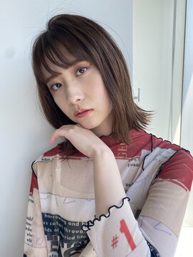 ヘアーサロンデフォーエバールークス(hairsalon de Forever Lux) 韓国風20代30代40代◎小顔 レイヤー外ハネストレートボブ