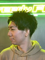 グリーディーフォックス 代々木(Greedy FOX)&nbsp;かき上げヘア/サイドパート/韓国マッシュ/フェードカット/代々木