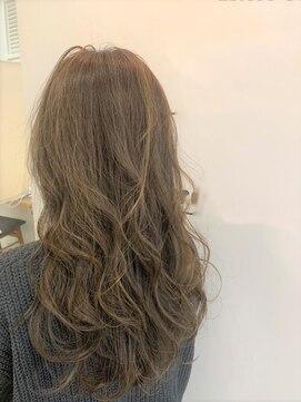 ヘアブランコブランコ 横浜(hair blanco_blanco) ボブウルフ/くびれヘア/グレージュカラー/ココアベージュ/横浜駅