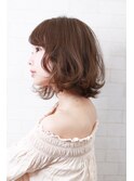 【デュアプレ】ラフボブ　似合わせカット/縮毛矯正韓国