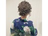 夏祭り/浴衣のお着付け＋浴衣似合わせヘアセット￥5400