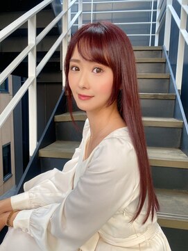 シオ ヘアー デザイン(Sio. hair design) 水素カラーでツヤツヤなカラー 西新