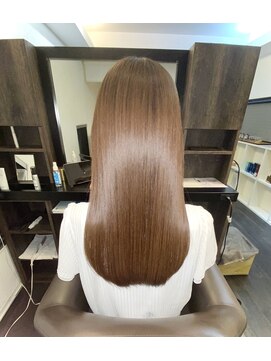 アールサロンプラスキャスパ 自由が丘(Rrsalon+CASPA) 【髪質改善】R.HASエクソソーム水素トリートメント×艶カラー