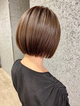 アールヘアーデザイン 千種(r hair design) ベージュカラー 髪質改善 ブリーチなし トリートメント 千種
