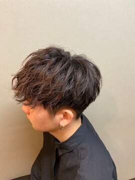 クフィア メンズヘアー カンポ 天王寺店(CUFFIA MEN'SHAIR CAMPO) 波打ちマッシュショート／韓国マッシュ/ニュアンスパーマ