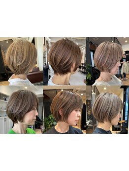 どの角度からも美しいショート＊一人ひとりの骨格・生え癖・髪質を見極めた似合わせカット【表参道/原宿】