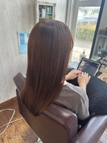 コルテ 倉敷西坂店(CoRte.)&nbsp;ストレート/韓国ロング/髪質改善/愛され美髪/透明感/ベージュ