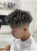 アップバングショート