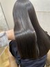 【stylist龍限定】リンゴ幹細胞トリートメント+カラー+お顔周りカット