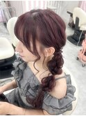 ガーリースタイル/心斎橋/ヘアメ/セットサロン