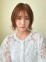 ハピネス 王寺店(Happiness)&nbsp;切りっぱなし外はねボブ　奈良20代30代