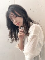 ヘアラウンジ ビーチ 青山 外苑前(hair lounge BEACH) セミロングウェーブパーマ