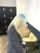 ヘアーブレイス(hair brace)&nbsp;ブリーチ2回ルーツカラーstylist聖斗