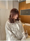 ほんのり色づくコーラル系ピンクベージュカラー☆