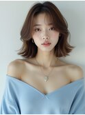 小顔/ボブ/黒髪/ショート/ネビージュ/ワンレン/千歳烏山/調布