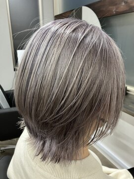 ボブウルフ×シルバーアッシュ