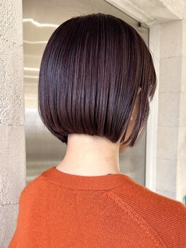 イマイ ケイアウラ(imaii k-aura) ミニボブ/乾かすだけできまる/赤みブラウン